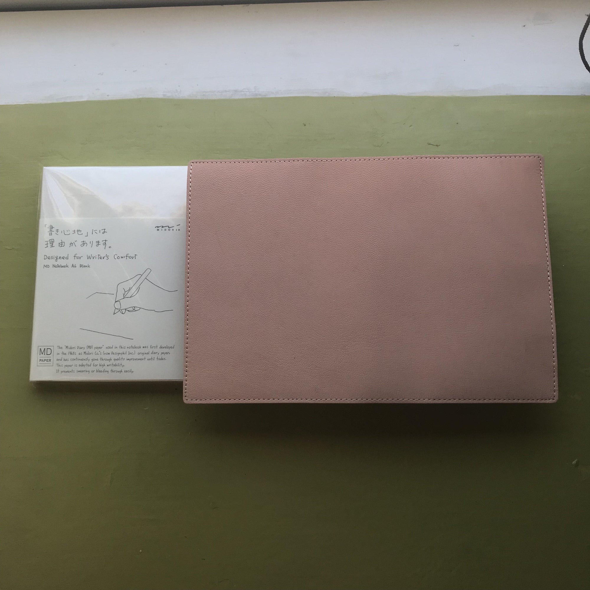 How To Age Your Midori Diary (MD) Goat Leather Notebook Cover
