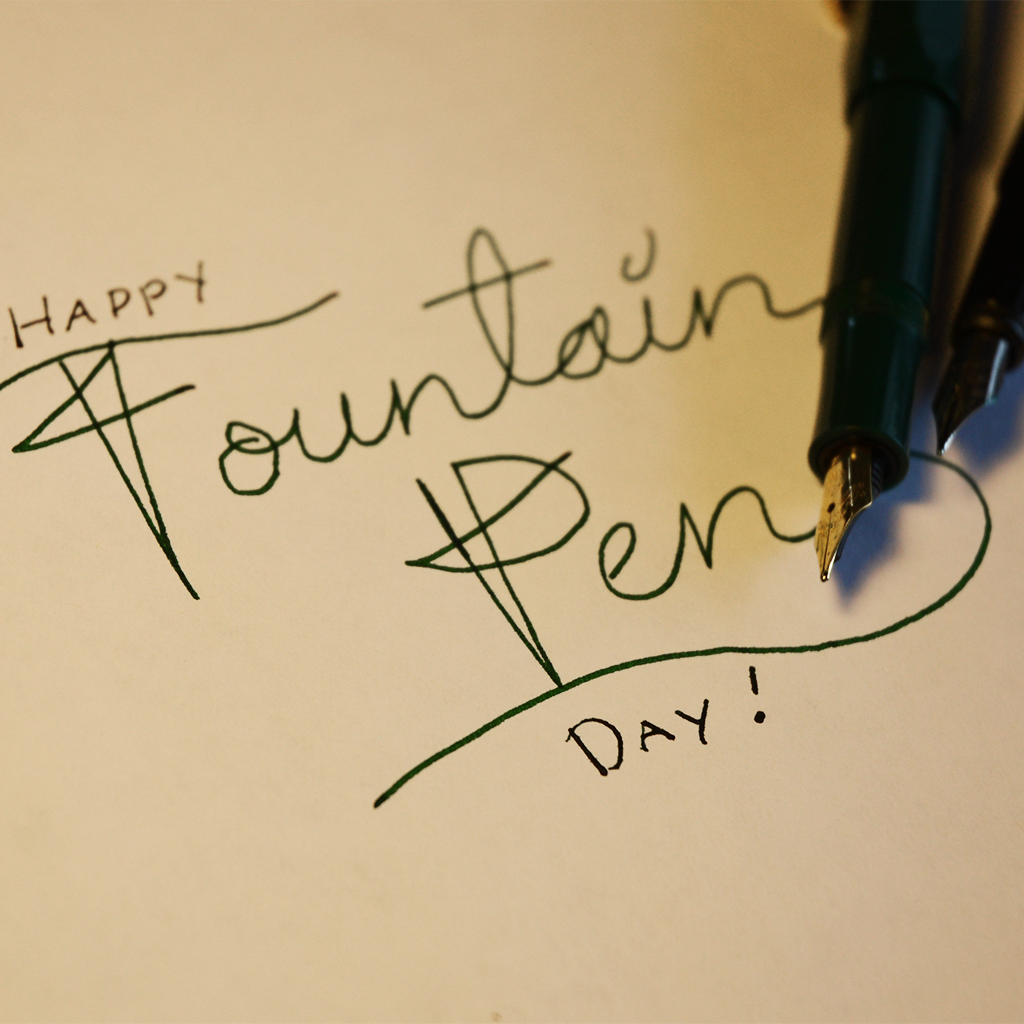 Celebrating The Beauty of Fountain Pens on National Fountain Pen Day