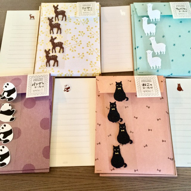 What's Your Animal? Midori's Animal Letter Sets are Adorable and Personal