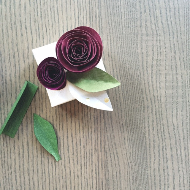 Let's Make: A Paper Flower Gift Box