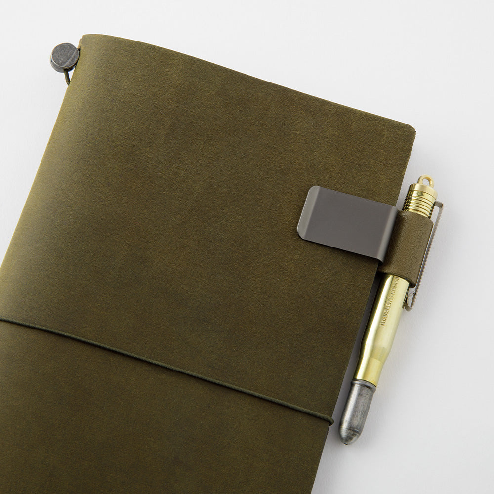 Traveler's Company Japan Writing Accessories Olive 016 TRAVELER'S Notebook - Medium Olive Pen Holder