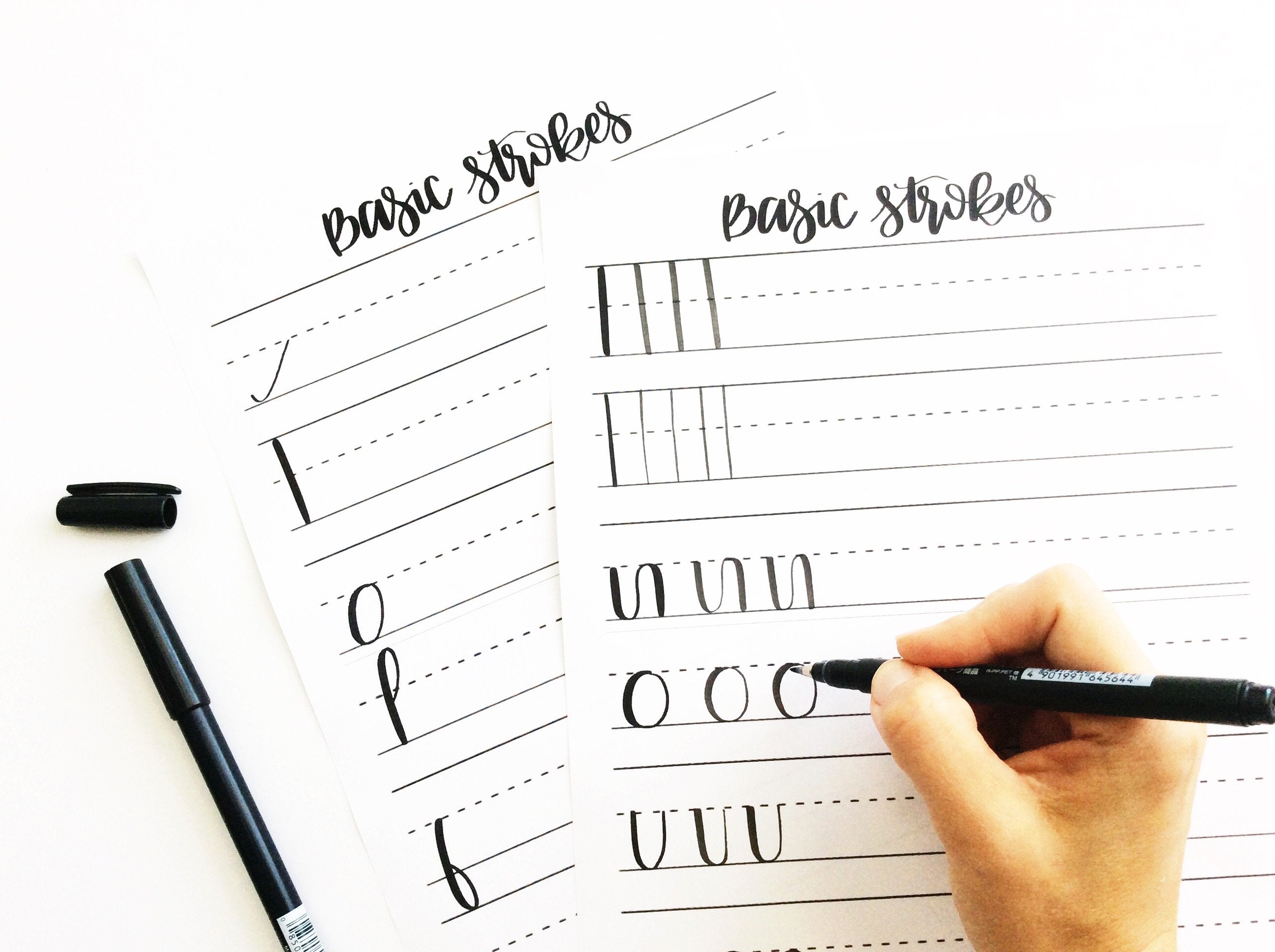 Brush Lettering 101 with Amanda Kammarada ONLINE Course - The Paper Seahorse