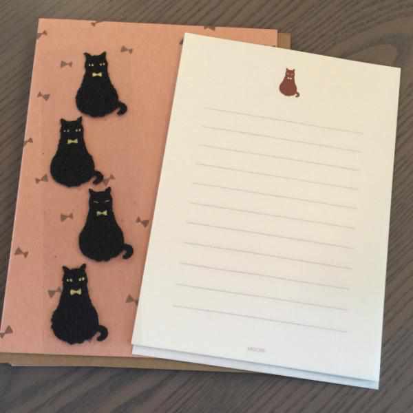 Cat Letter Paper & Envelopes Stationery - The Paper Seahorse