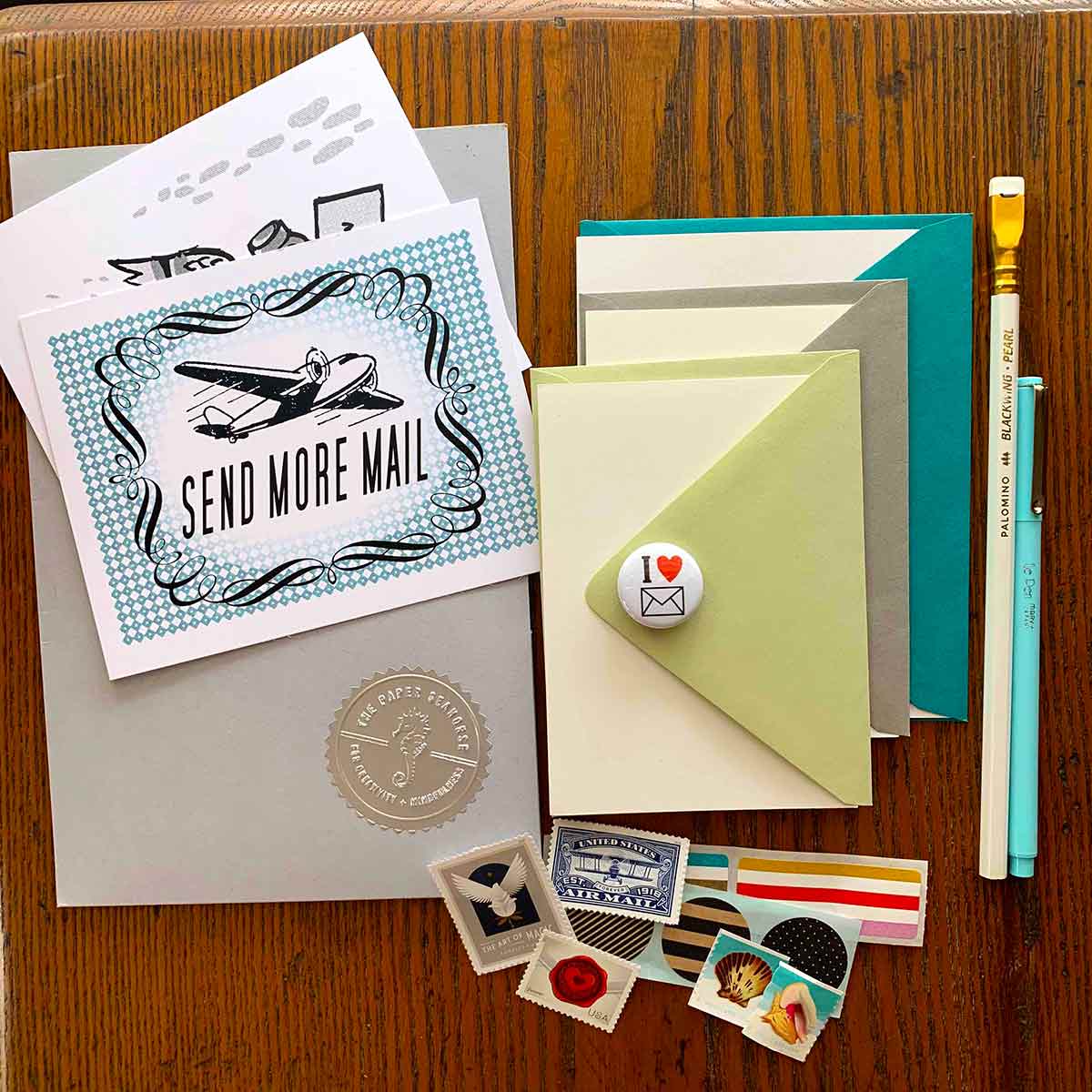 Letter Writers, Page 1 Stationery Set, Letter Writing Kit, Penpal