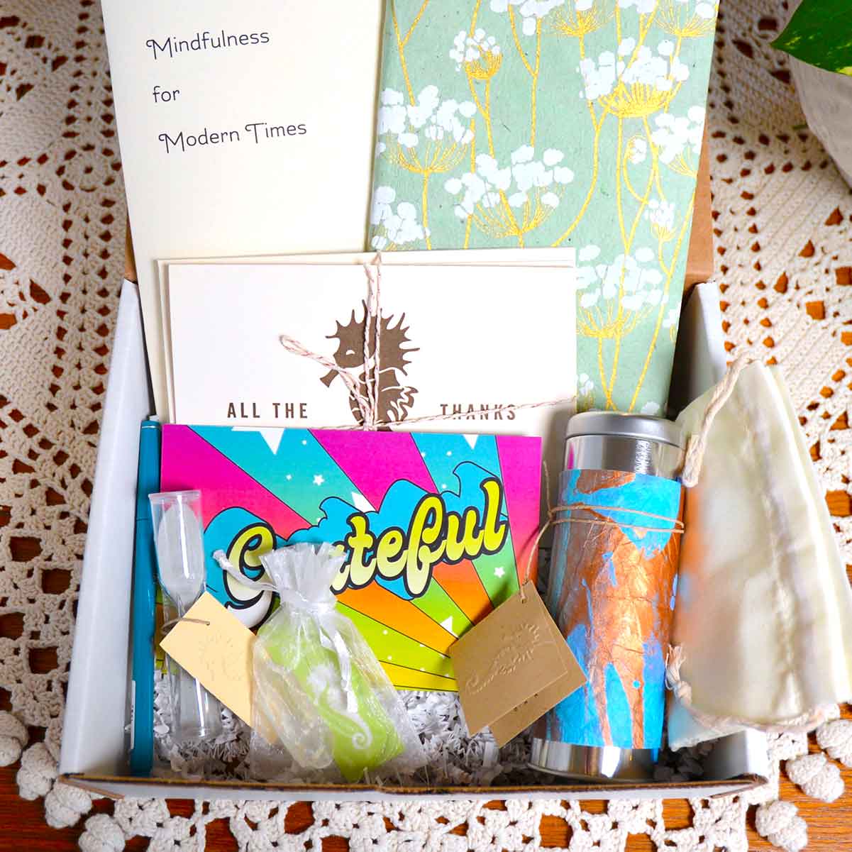 The Paper Seahorse Bundle Little Box Of Calm - A Paper Seahorse Wellness Box