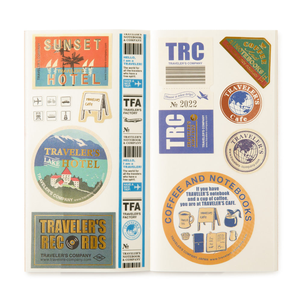 TRAVELER'S Notebook Refill: 032 and P17 Sticker Release Paper - The Paper  Seahorse